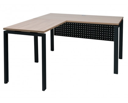 Брифинг-приставка NT 80 вяз натуральный/антрацит