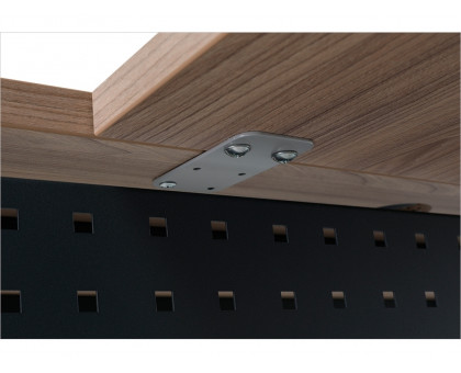 Брифинг-приставка NT 80 вяз натуральный/антрацит